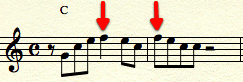 Fourth chord tone 