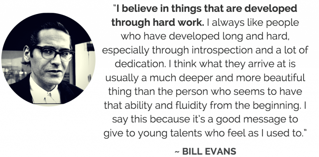 Bill Evans quote