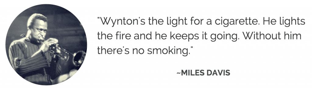 Miles Davis on Wynton Kelly