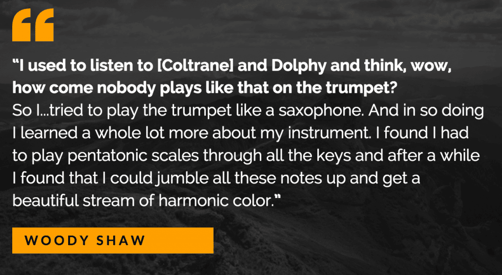 Woody Shaw quote